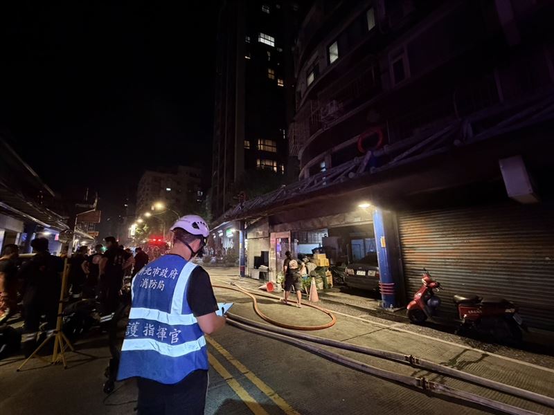新店暗夜火警39人脫困　醫揭火場「看不見的殺手」