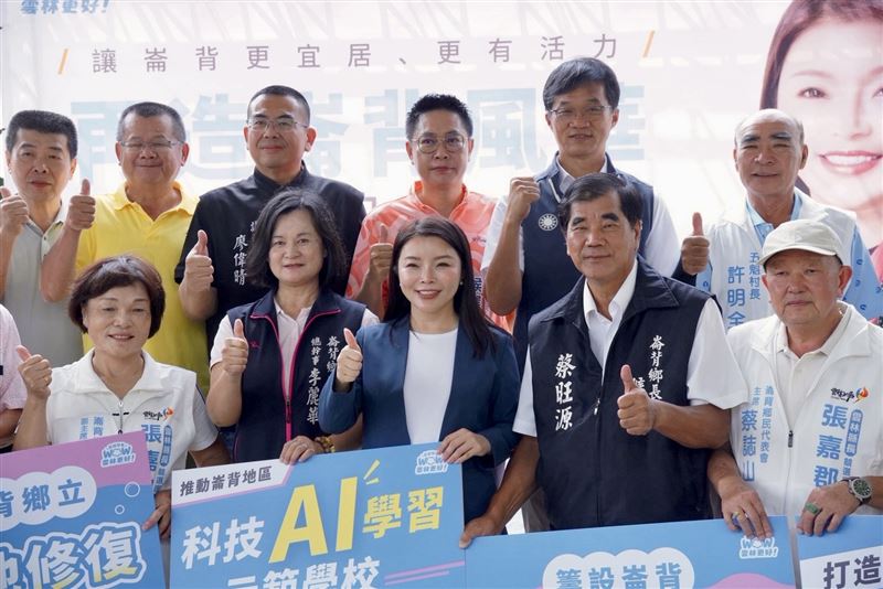 張嘉郡發布「再造崙背風華」六大行動，親子、運動、AI、文化、農遊、交通六面向，打造崙背新樣貌