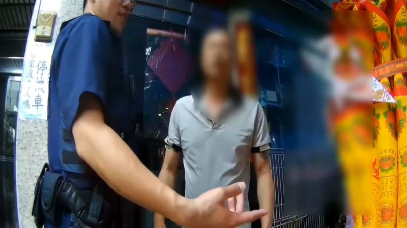 蕭男因沒申請路權遭罰。（圖／翻攝畫面）