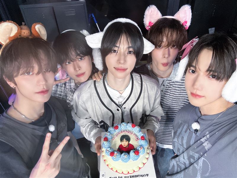 KEYVITUP是由歌手金在中成立的iNKODE公司所推出的5人男團。（圖／翻攝自X平台＠KEYVITUP_inkode）