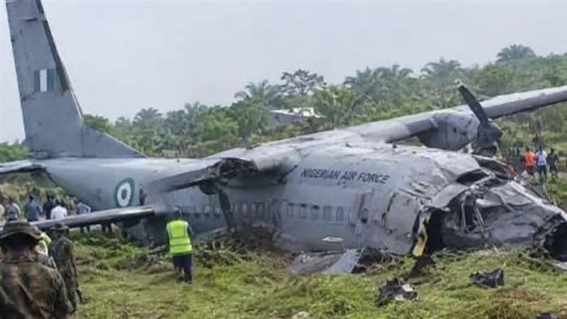 奈及利亞軍機墜毀　機上32人全數罹難