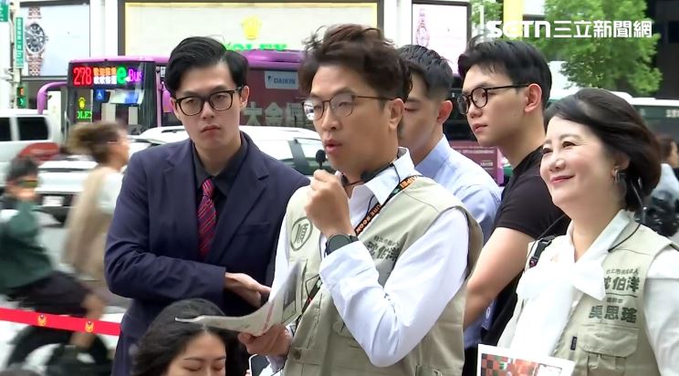 沈伯洋表示,電視辯論沒有需要協調之處,現在或十分鐘後辯論都OK,本來就不拘泥於任何形式。(圖/翻攝畫面)