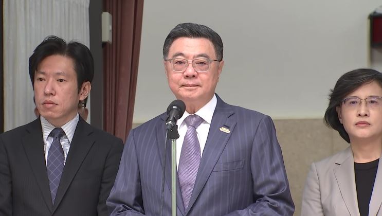 行政院長卓榮泰赴立法院備詢前受訪(圖/翻攝畫面)