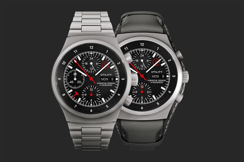 Porsche Design Chronograph 1 Utility Limited Edition for Hodinkee限量機械錶。(圖/翻攝Porsche Design網站)