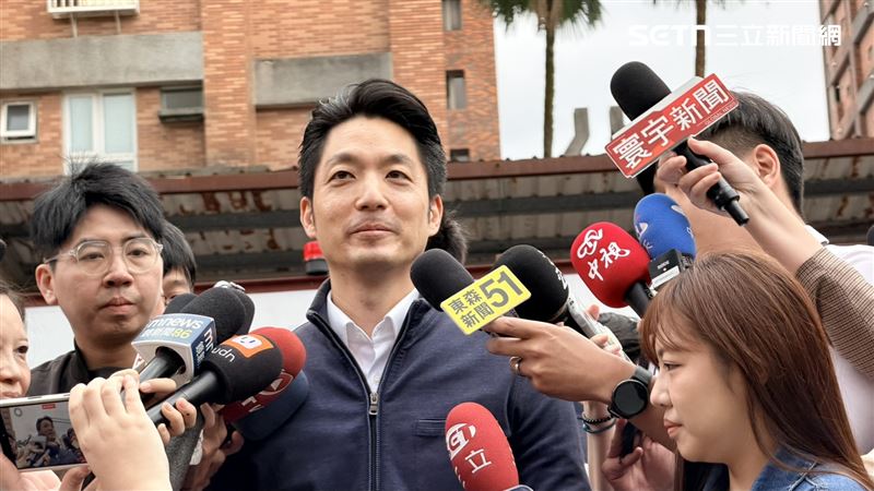 蔣萬安出席台北市文山區景豐二區社會住宅新建工程開工典禮(圖/記者陳思妤攝影)