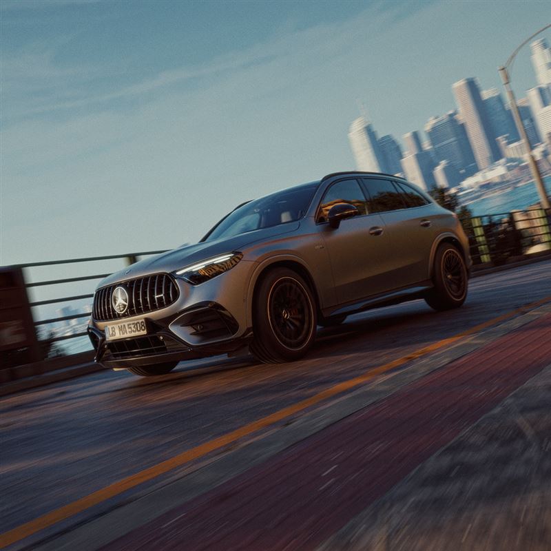 Mercedes-AMG GLC 53 4MATIC+性能休旅。(圖/Mercedes-AMG提供)
