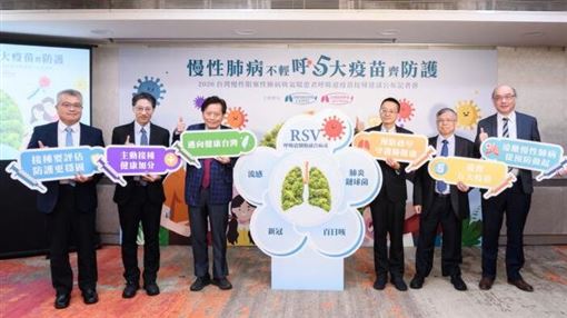 慢性肺病不只怕喘更怕肺炎　五大疫苗防護