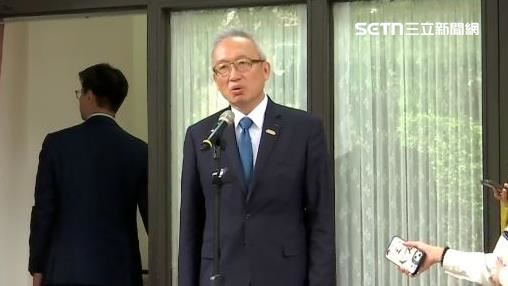 外交部次長吳志中談賴清德長子在美國遭中國間諜跟監(圖/翻攝畫面)