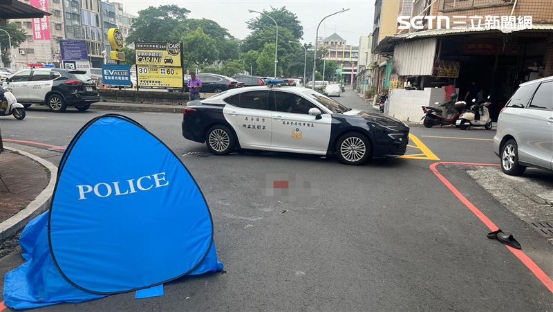 高雄前鎮區老翁墜樓身亡,妻子接到通知才知道丈夫出事。(圖/翻攝畫面)