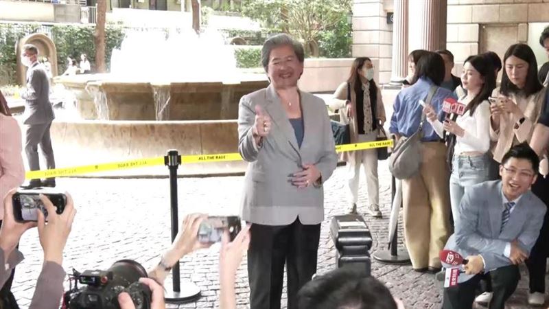 蘇姿丰快閃來台！鴻海、華碩董座親赴會談