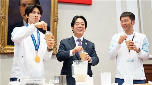 總統賴清德接見我國參加「2026年第20屆愛知名古屋亞洲運動會」代表團（圖／總統府提供） 