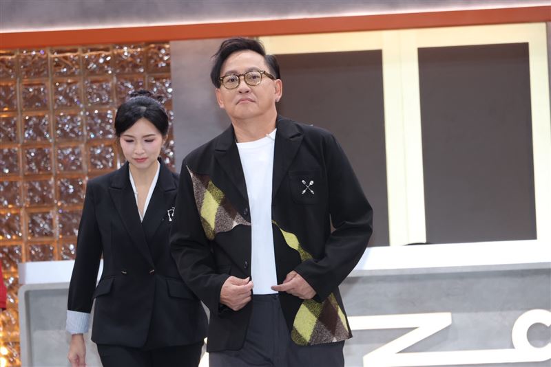 詹姆士今天出席新節目記者會。(圖/記者鄭孟晃攝影)