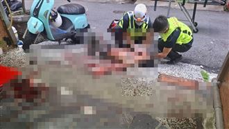 花蓮街頭黑幫砍人濺血　警遭質疑草率結案