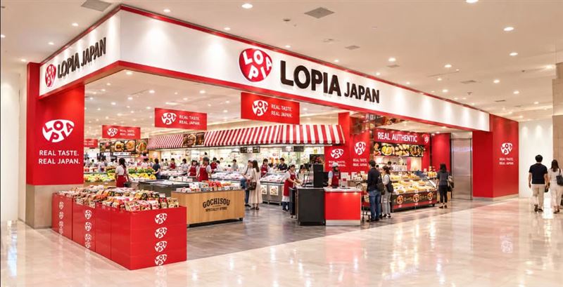 LOPIA台北大巨蛋 Garden City店首創酒類博物館,並販售限定比薩和日本甜點大師的「傳說級甜點」。(圖/翻攝自LOPIA台灣總經理水元仁志Threads)