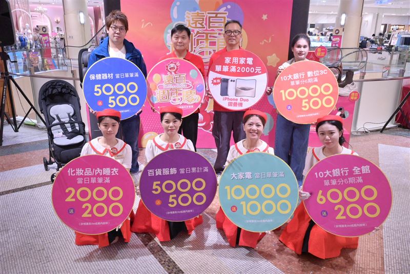 台鐵車票換200元購物金!花蓮遠百雙十連假限量200張