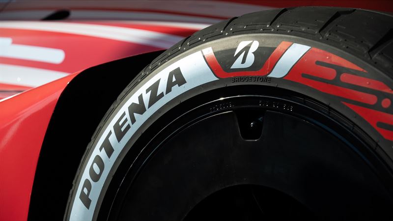 普利司通為Formula E賽事打造POTENZA GEN4賽車胎。（圖／Bridgestone提供）