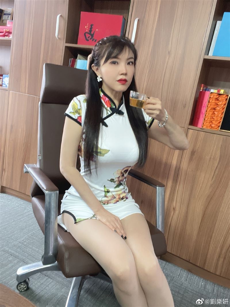 劉樂妍長年在中國發展。(圖／翻攝自微博）
