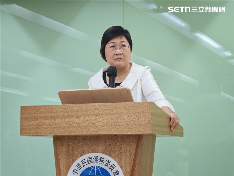 僑委會委員長徐佳青今(7)日宣布請辭並接受調查。(圖/記者盧素梅攝影)