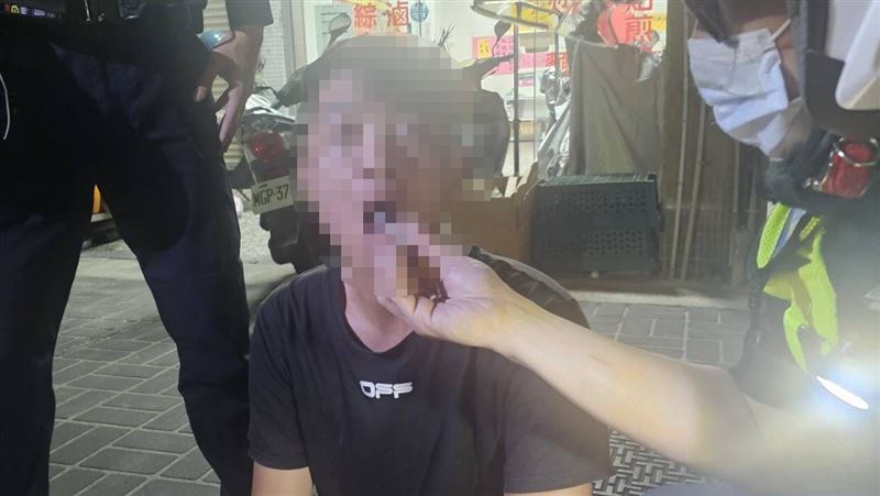 毒蟲猛撞3體大生！又逮毒駕男躲賓士車拉K