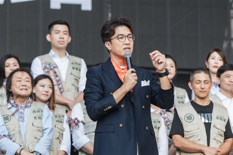 民進黨台北市長參選人沈伯洋（圖／民進黨提供）