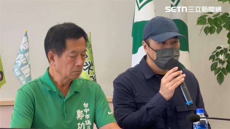 台中國二男學生墜樓身亡,父親悲痛開記者會提3訴求,盼還原真相。(圖/翻攝畫面)