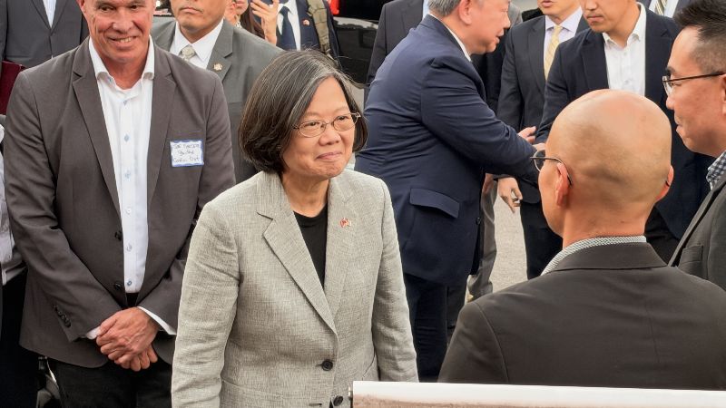 蔡英文史丹佛演講：科技與國安密不可分