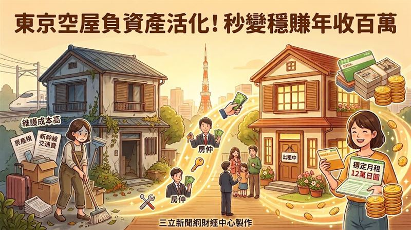 東京40年老宅空置變負擔　獨生女靠他翻轉