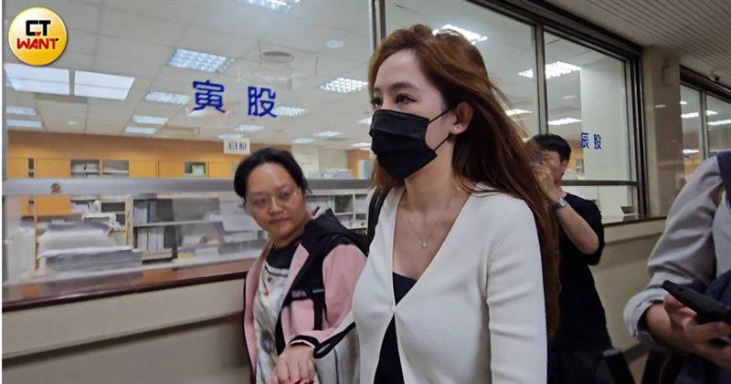 三顧生醫法務長文懿到台北地院出庭