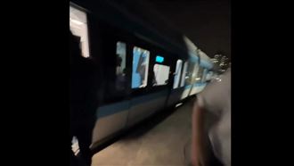 車廂秒黑嚇壞乘客！捷運三鶯線列車傳故障