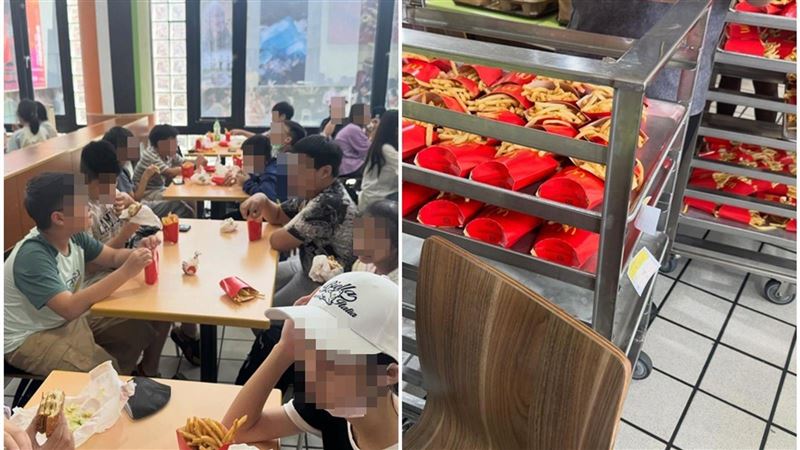 畢旅吃麥當勞　300人同樂會超壯觀