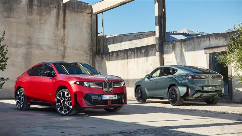 BMW iX4 電動跑旅。(圖/翻攝BMW網站)