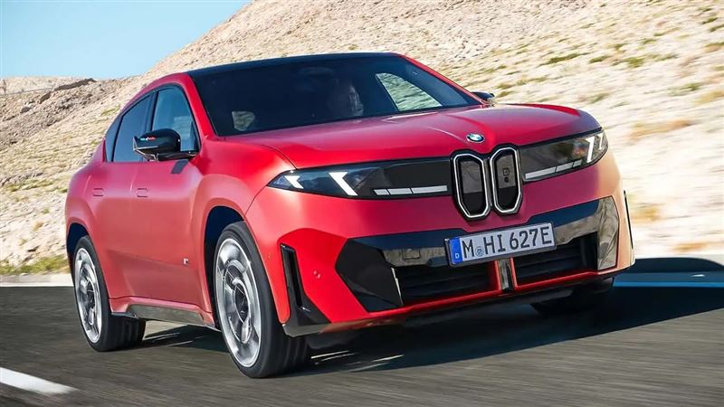 BMW iX4 M60 xDrive電動跑旅。(圖/翻攝BMW網站)