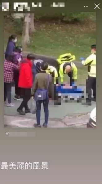 被害楊姓國中生的爸爸發現郭男犯案後，竟在IG貼上楊生急救畫面，寫下「最美的風景」，讓被害家屬完全無法接受。（圖／翻攝畫面）