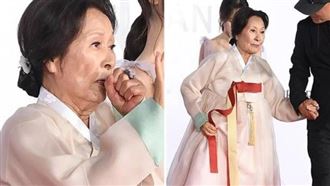 金惠子走紅毯狂咳需人攙扶　片商急發聲