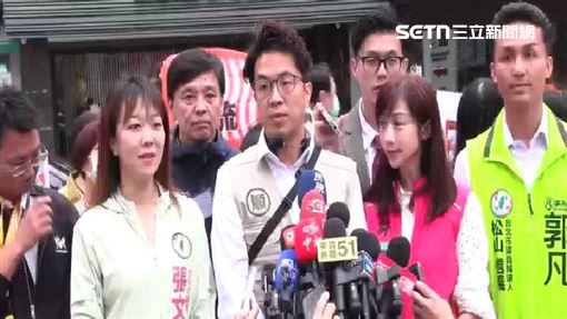 衝藍選區！沈伯洋吳興市場掃街「又拿魚」