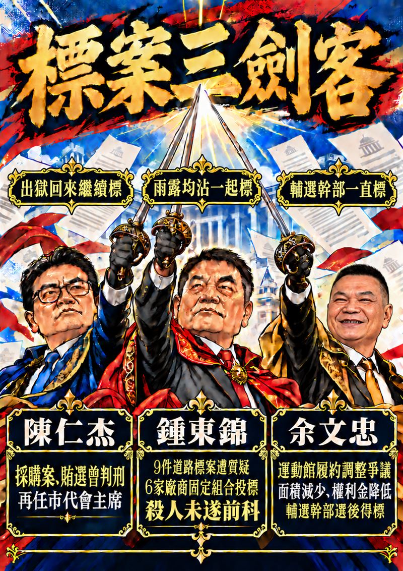 苗栗市選情激戰!林月琴批「標案三劍客」即黨國結構縮影!