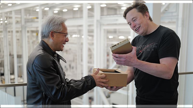 7日金融時報爆料，馬斯克旗下SpaceX正尋求籌資400億美元(逾1.2兆台幣)用來大舉掃貨輝達AI晶片，擴充AI戰力。（圖／翻攝自NVIDIA官網）