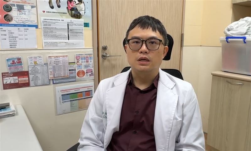國小女童抓傷不慎感染，連續多日高燒不退送急診就醫。（圖／亞大醫院提供）