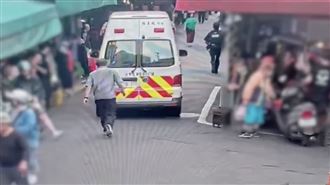 興德市場驚傳持刀狂揮！脖子濺血躲民宅