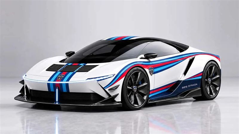 Angelelli Automobili Tipo 829 Strada超跑。(圖/翻攝Angelelli Automobili網站)