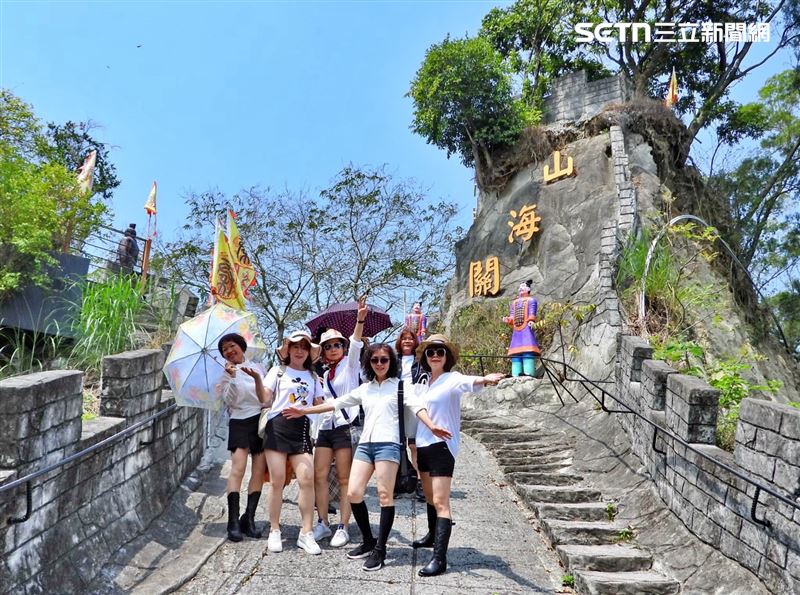 曾開價6億求售!台南「萬里長城」拚轉型,推沉浸式古城婚禮吸客。(圖/翻攝畫面)