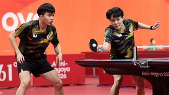 林昀儒、鄭怡靜火力全開　闖中國賽冠軍戰