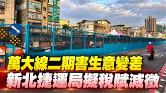 萬大線二期害生意變差　捷運局擬稅賦減徵