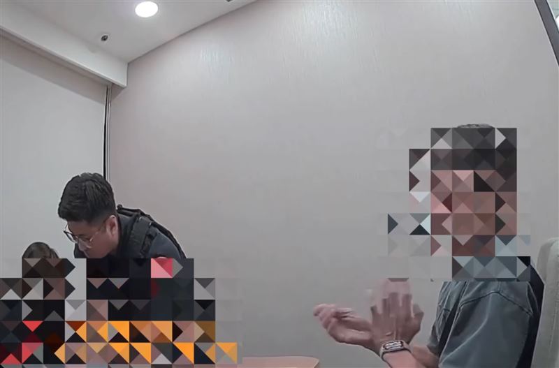 陳姓男子稱多年前向友人借款約500萬元,如今準備匯還遭勸阻。(圖/翻攝畫面)