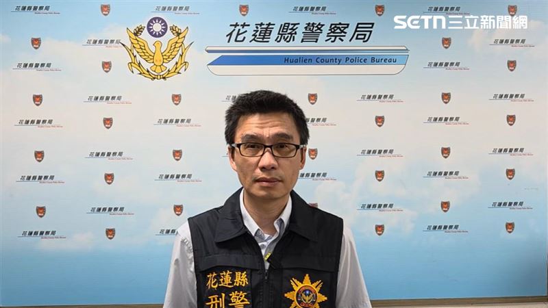 花蓮刑大大隊長陳漢仁。(圖/翻攝畫面)