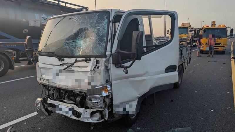 國3彰化段連環撞！3車追撞釀4人受傷送醫