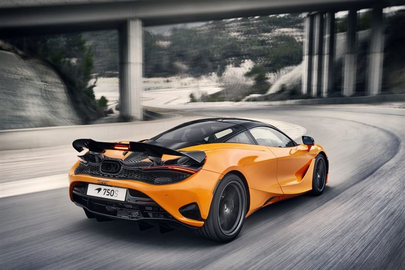 麥拉倫750S預計在2027年正式停產。(圖/翻攝McLaren網站)