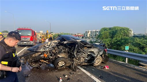 新／國6重大車禍！男自撞彈飛車外爆頭亡