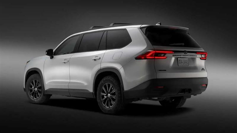 Grand Highlander Hybrid Woodland Edition離地高比一般版本增加約1.27公分。(圖/翻攝Toyota網站)