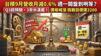 台積9月營收月減0.6%　週一開盤剉咧等？
